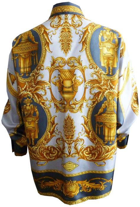 versace blouse heren|Versace blouse vintage.